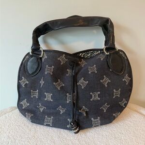 CELINE hobo bag denim